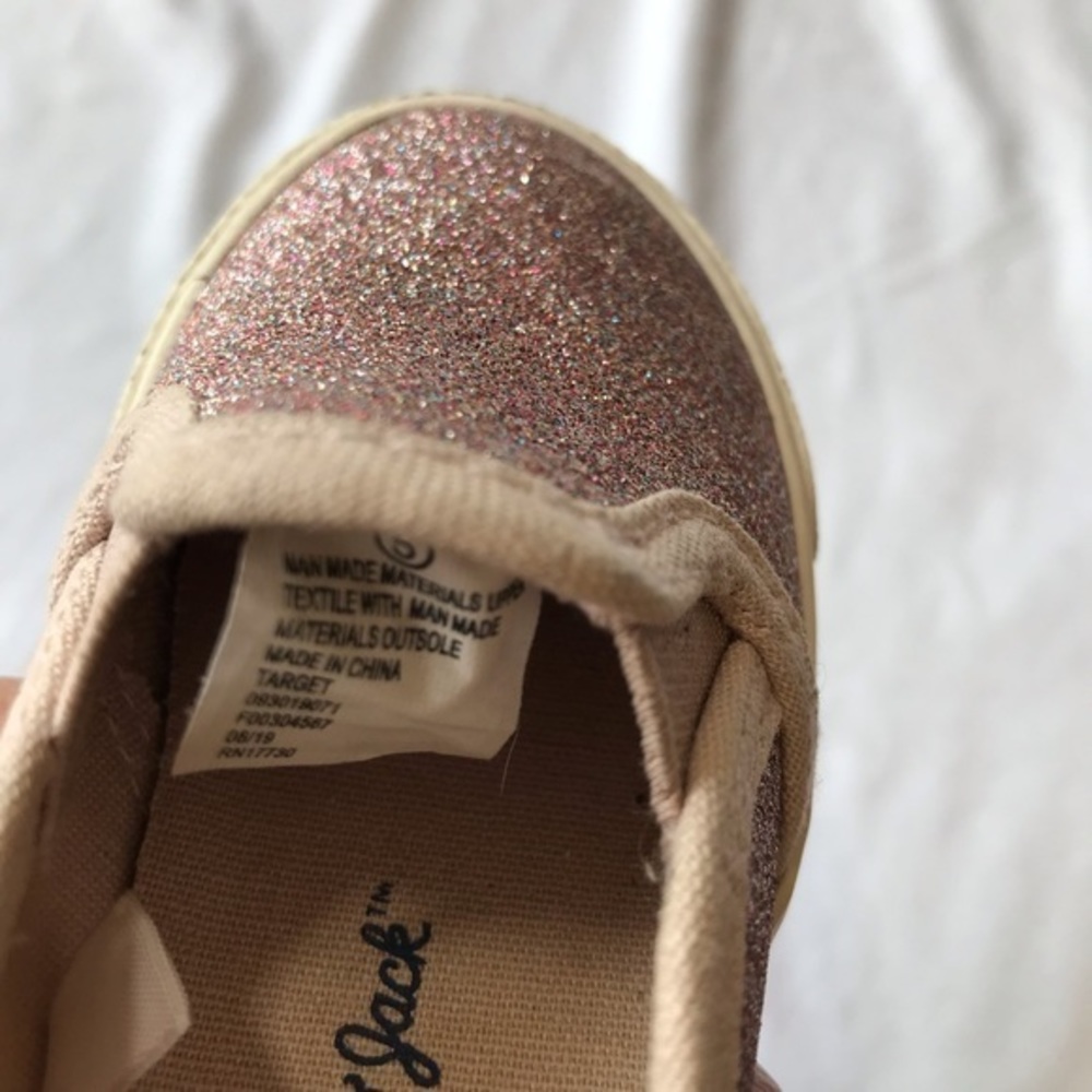 Cat & Jack Slip-On Girls Sneaker Shoes-Size 5 - Picture 4 of 4